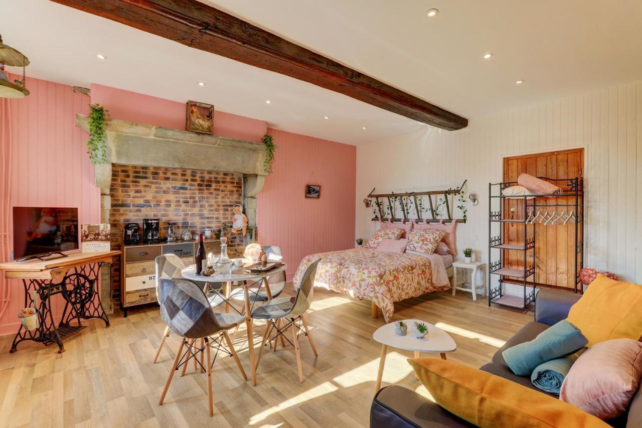 Le Petit Pressoir - Charmant Studio Collonges-en Charollais Екстер'єр фото
